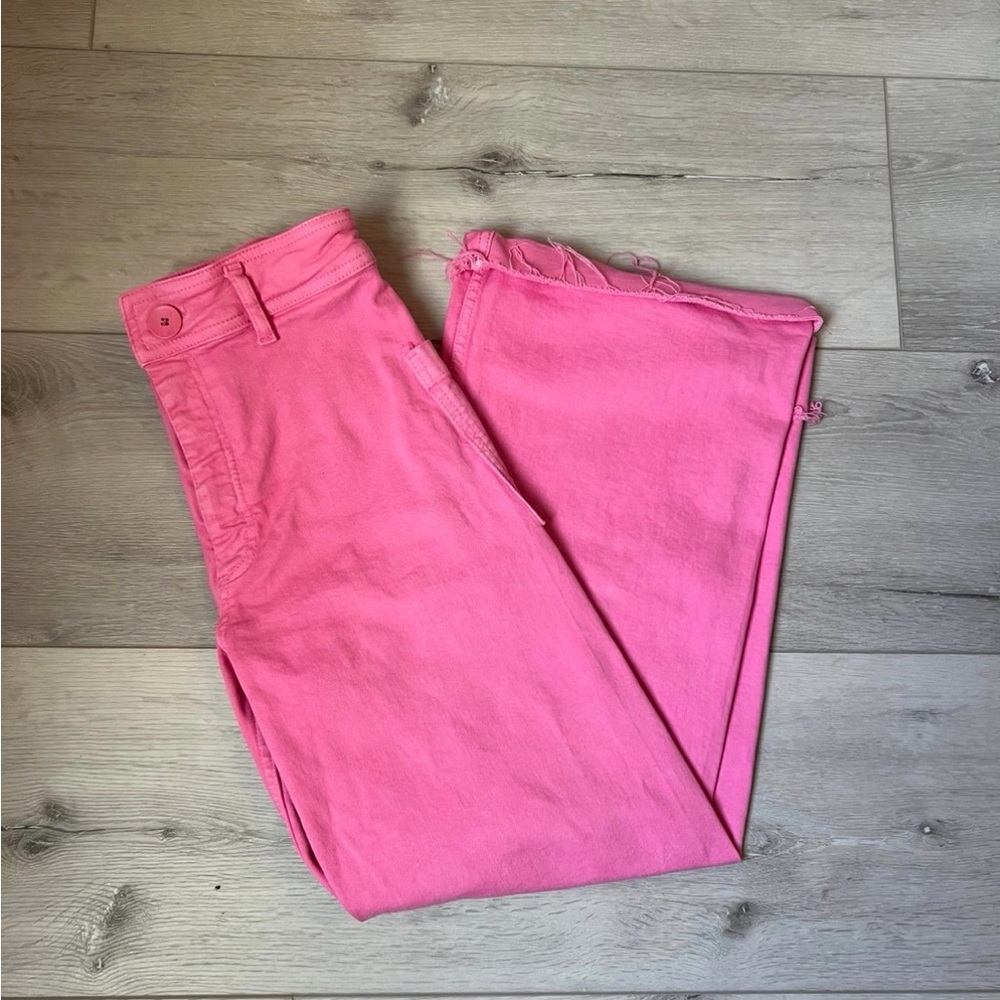 Zara high rise Pink Jeans